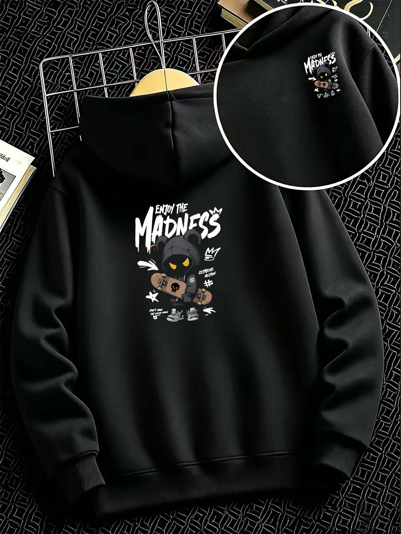 Boys' Fashion Hoodie: A Loose- - огляд і ціна Anime Merch Hoodie