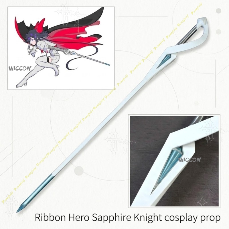 Sapphire Knight Cosplay Prop R - огляд і ціна Anime Merchandise For Women