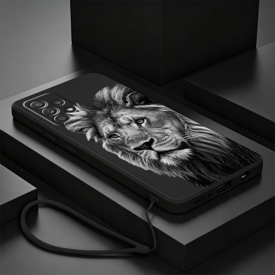 Front Facing Lion Phone Cover  - огляд і ціна Lanyard Anime Logo