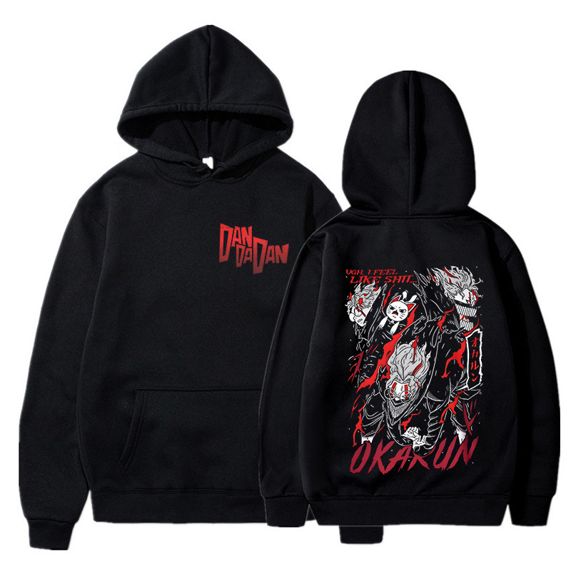 Dandadan Ayase Momo Okarun Gra - огляд і ціна Anime Merch Hoodie