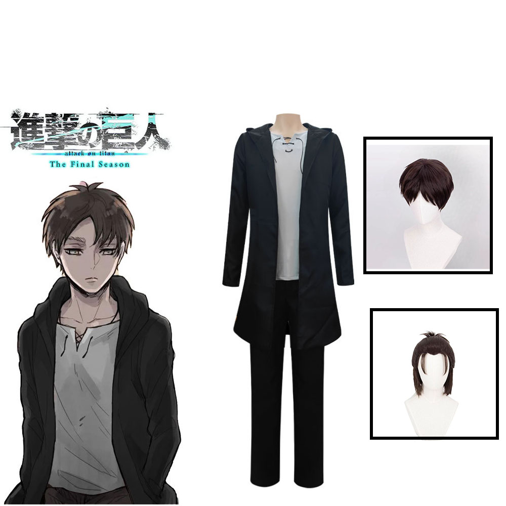 Eren Jaeger Cosplay Costume An - огляд і ціна Anime Merchandise Clothes