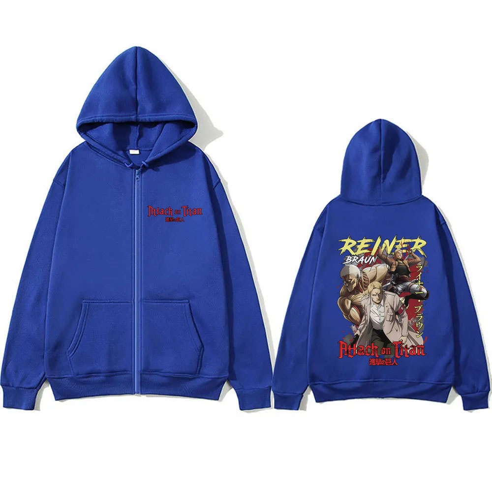 Anime Attack on Titan Reiner B - огляд і ціна Anime Merch Hoodie