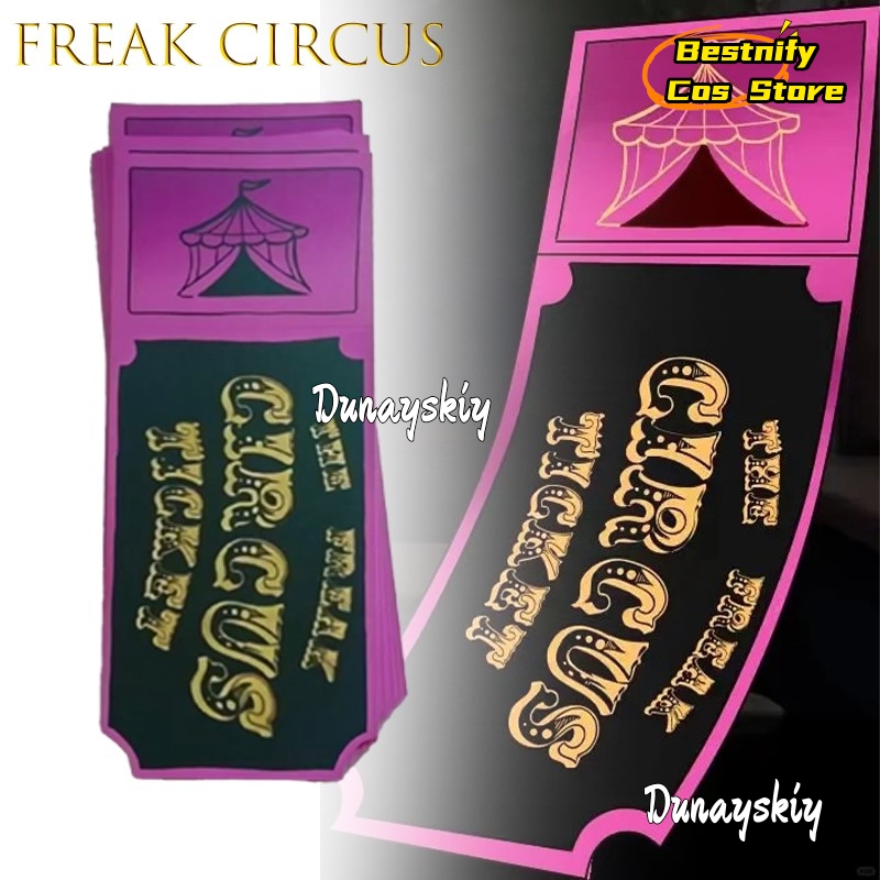 BFreak Circus Ticket Card Red  - огляд і ціна Anime Merchandise Europe