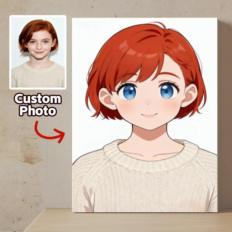 Custom Anime Cartoon Portraits - огляд і ціна Anime Poster Print