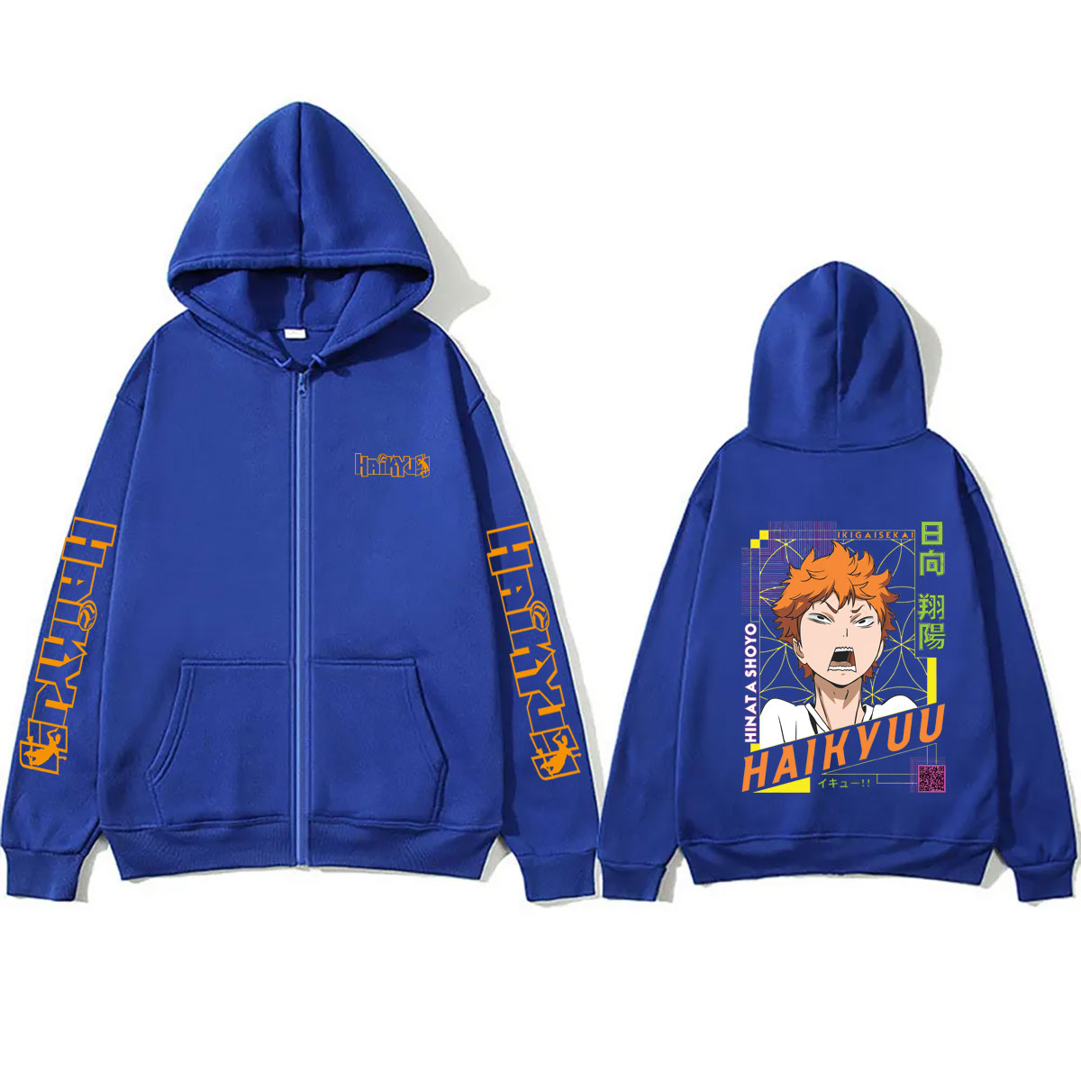 Anime Haikyuu Shoyo Hinata Mer - огляд і ціна Anime Merch Hoodie