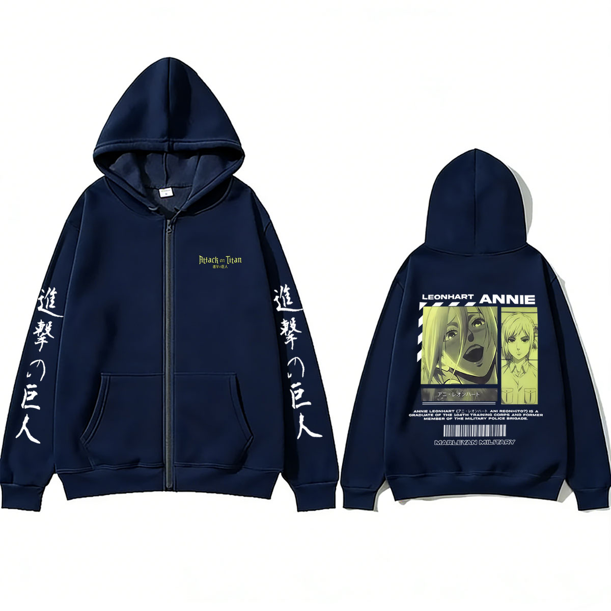 Anime Attack on Titan Annie Le - огляд і ціна Anime Merch Hoodie