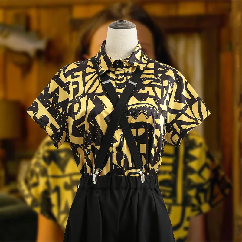 Eleven Yellow Shirt Belts Cosp - огляд і ціна Anime Merchandise For Women