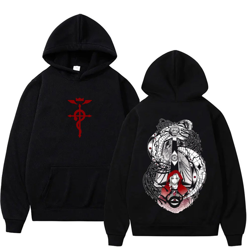 Hot Japanese Anime Fullmetal A - огляд і ціна Anime Merch Hoodie