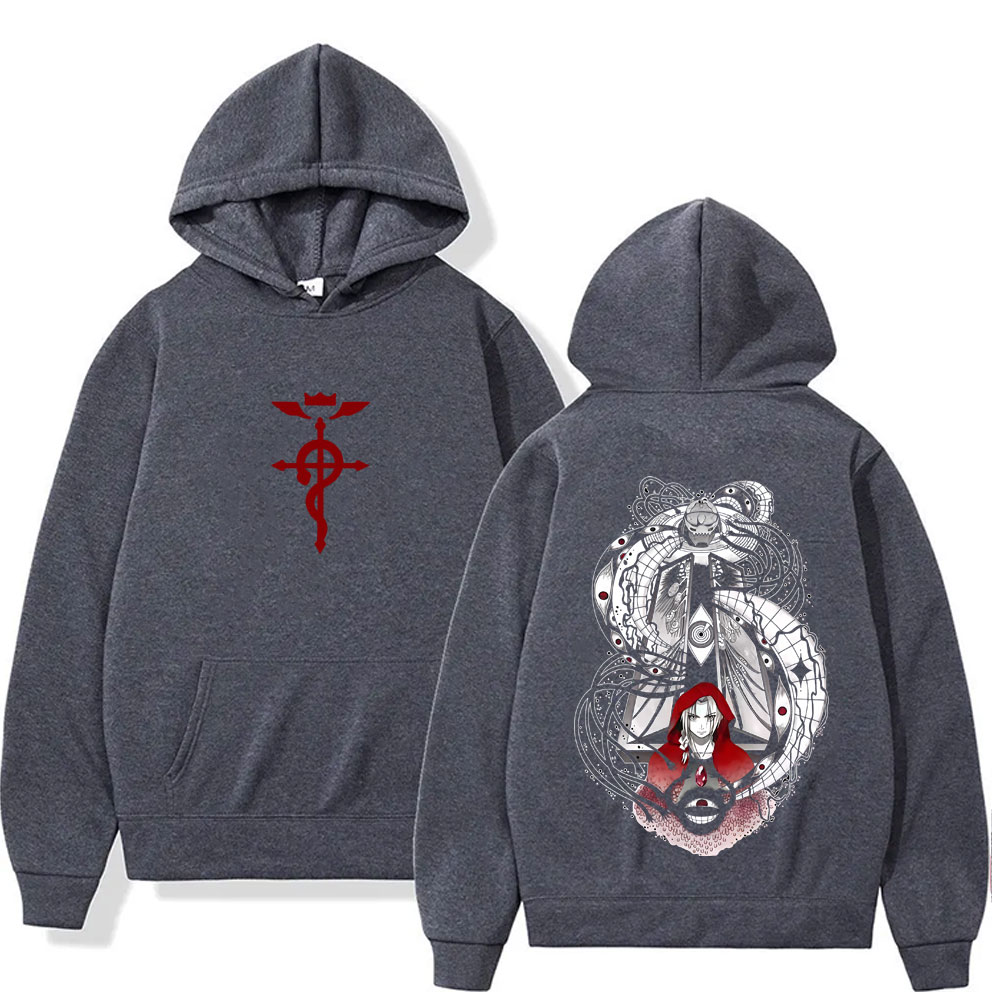 Hot Japanese Anime Fullmetal A - огляд і ціна Anime Merch Hoodie