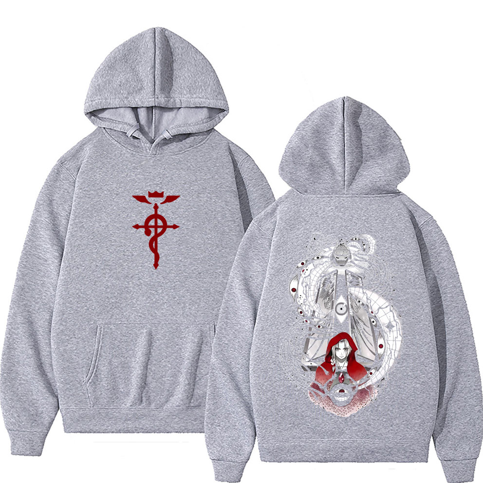 Hot Japanese Anime Fullmetal A - огляд і ціна Anime Merch Hoodie