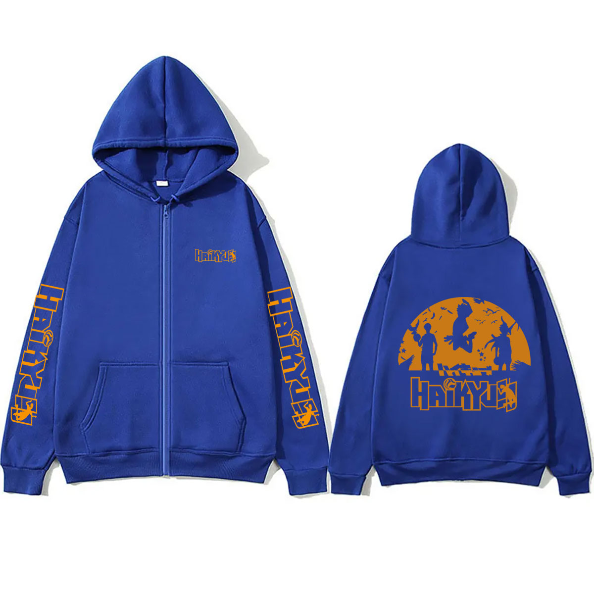 Anime Haikyuu Merch Zipper Hoo - огляд і ціна Anime Merch Hoodie