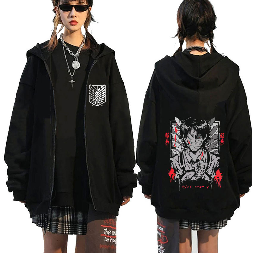 Anime Attack on Titan Levi Ack - огляд і ціна Anime Merch Hoodie