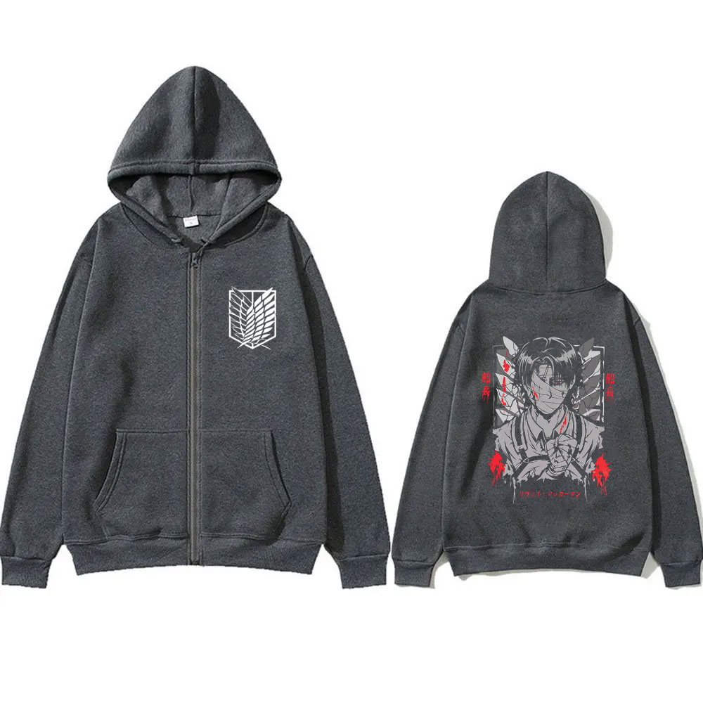 Anime Attack on Titan Levi Ack - огляд і ціна Anime Merch Hoodie
