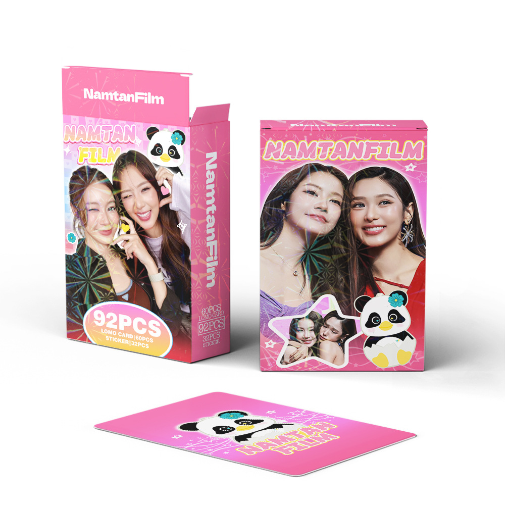 92Pcs NamtanFilm Lomo Card Pac - огляд і ціна Sticker Sheet Set
