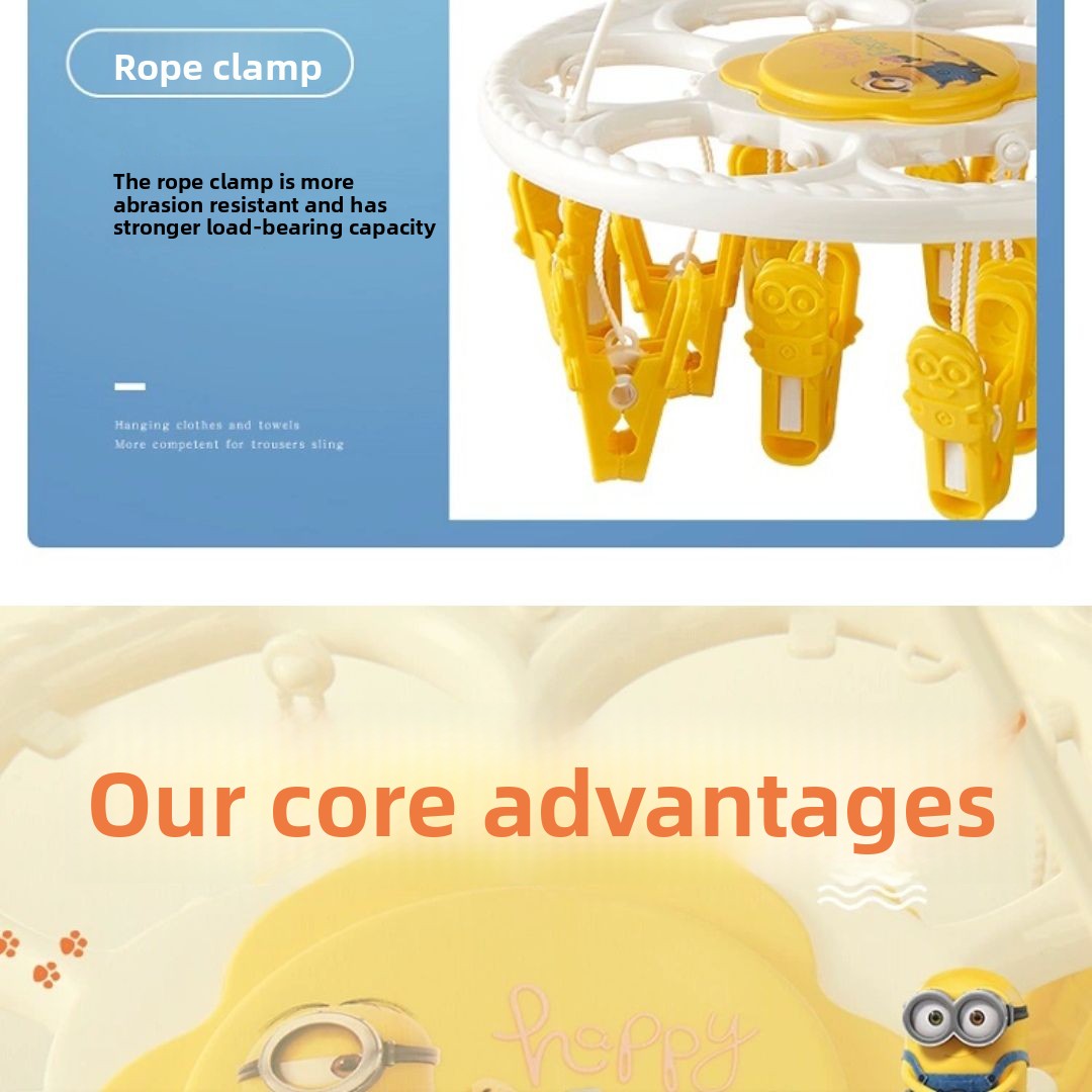 Minions cartoon cute round clo - огляд і ціна Anime Merchandise Clothes