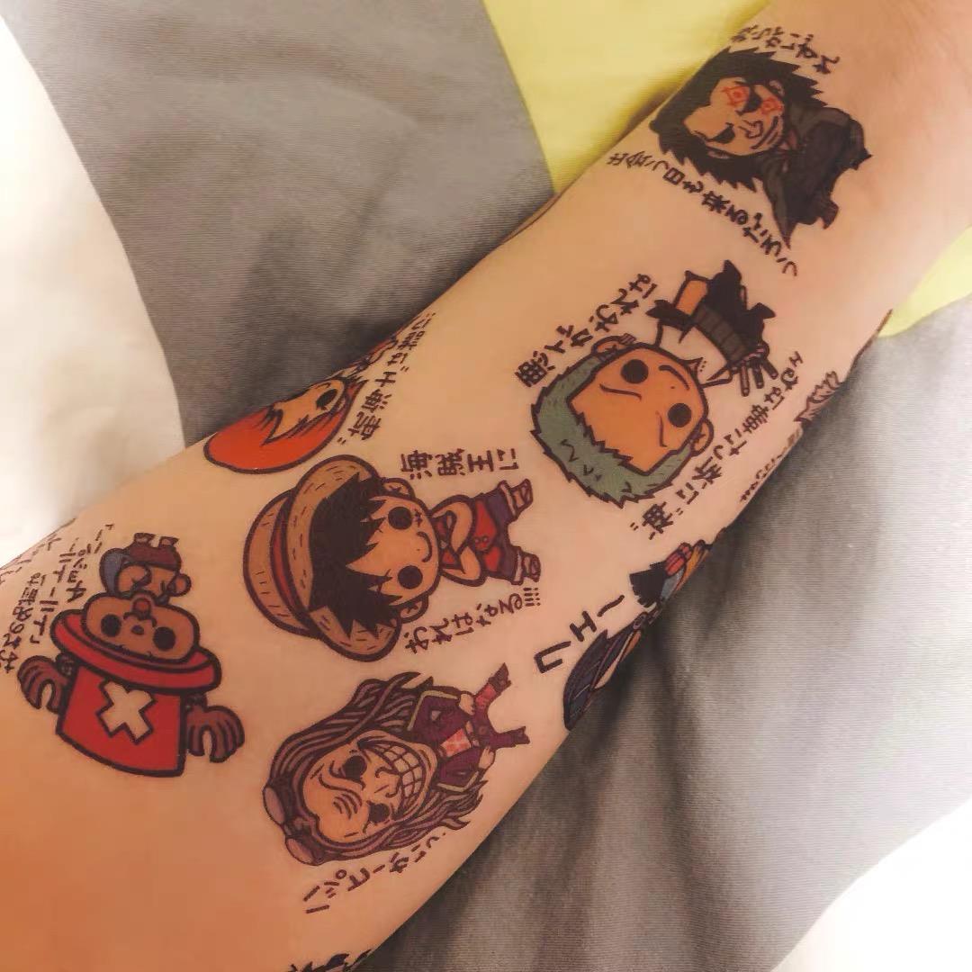 New Temporary Tattoo Stickers  - огляд і ціна Sticker Sheet Set
