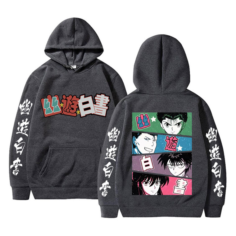Anime YuYu Hakusho Merch Hoodi - огляд і ціна Anime Merch Hoodie