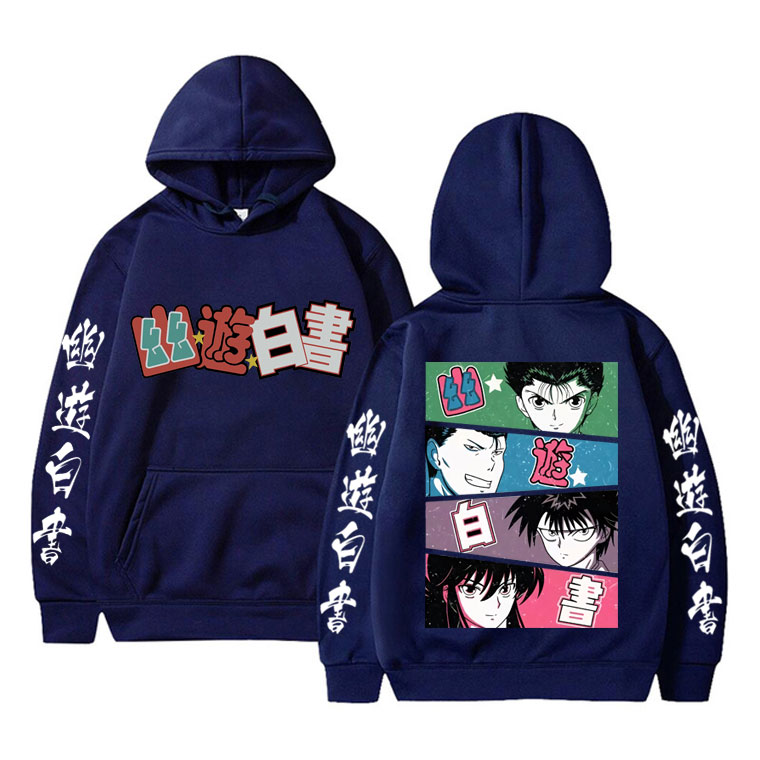 Anime YuYu Hakusho Merch Hoodi - огляд і ціна Anime Merch Hoodie