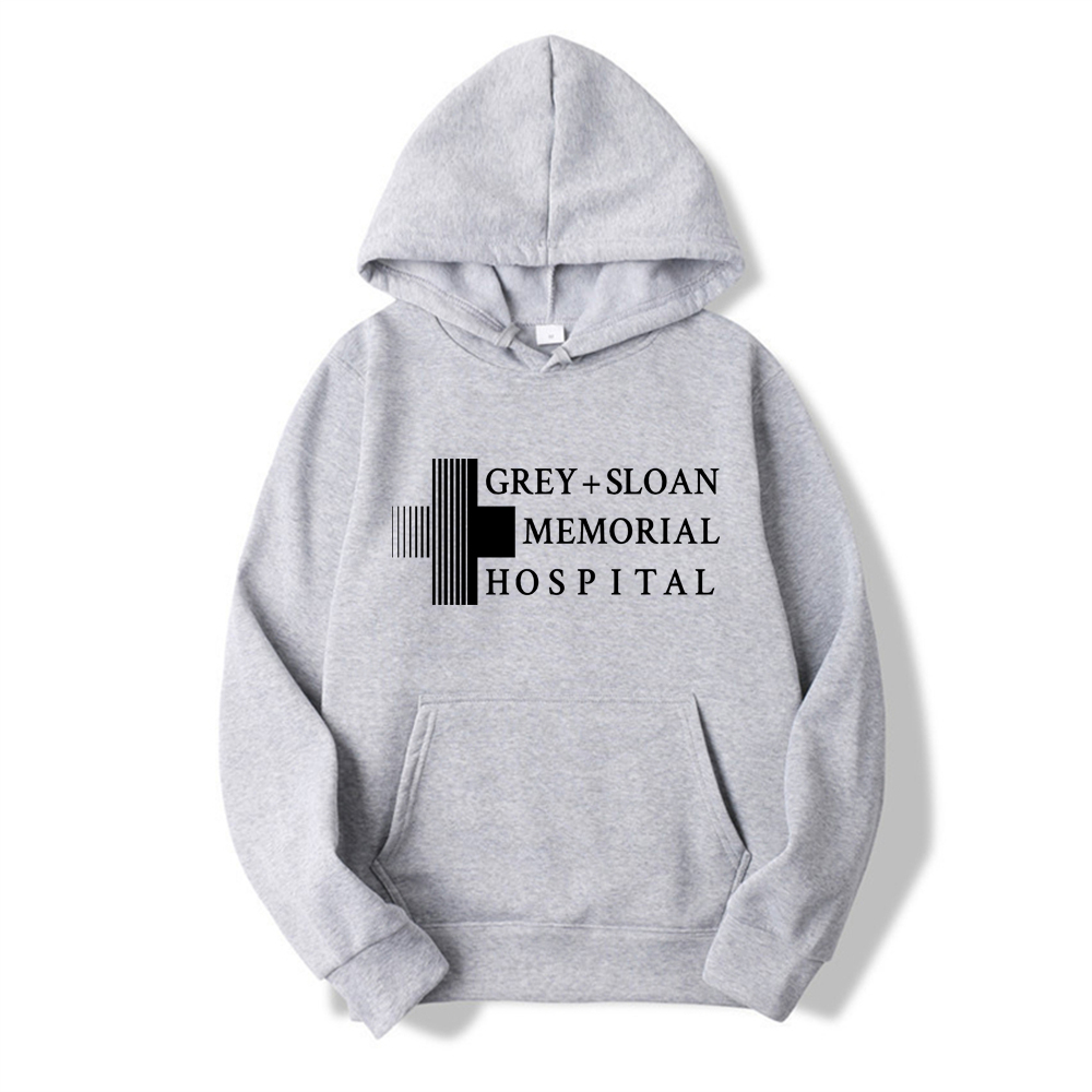Grey's Anatomy Hoodie Grey Slo - огляд і ціна Anime Merch Hoodie