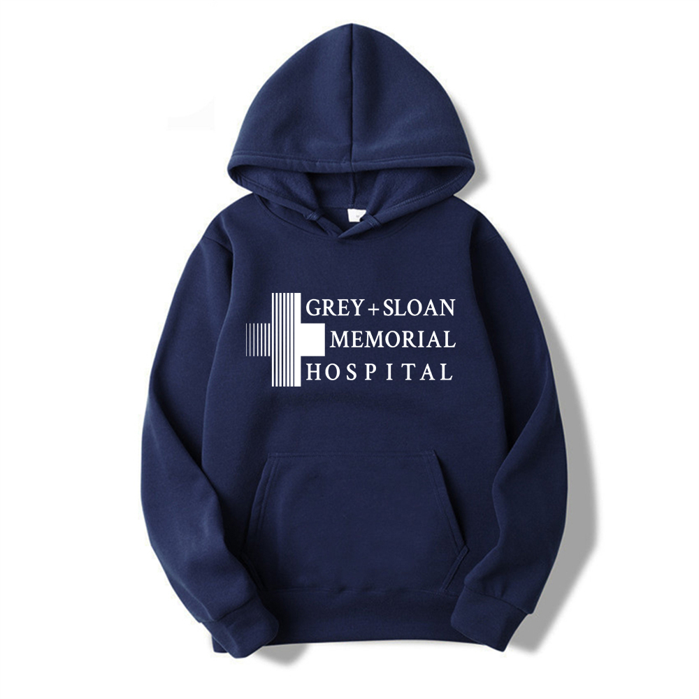 Grey's Anatomy Hoodie Grey Slo - огляд і ціна Anime Merch Hoodie