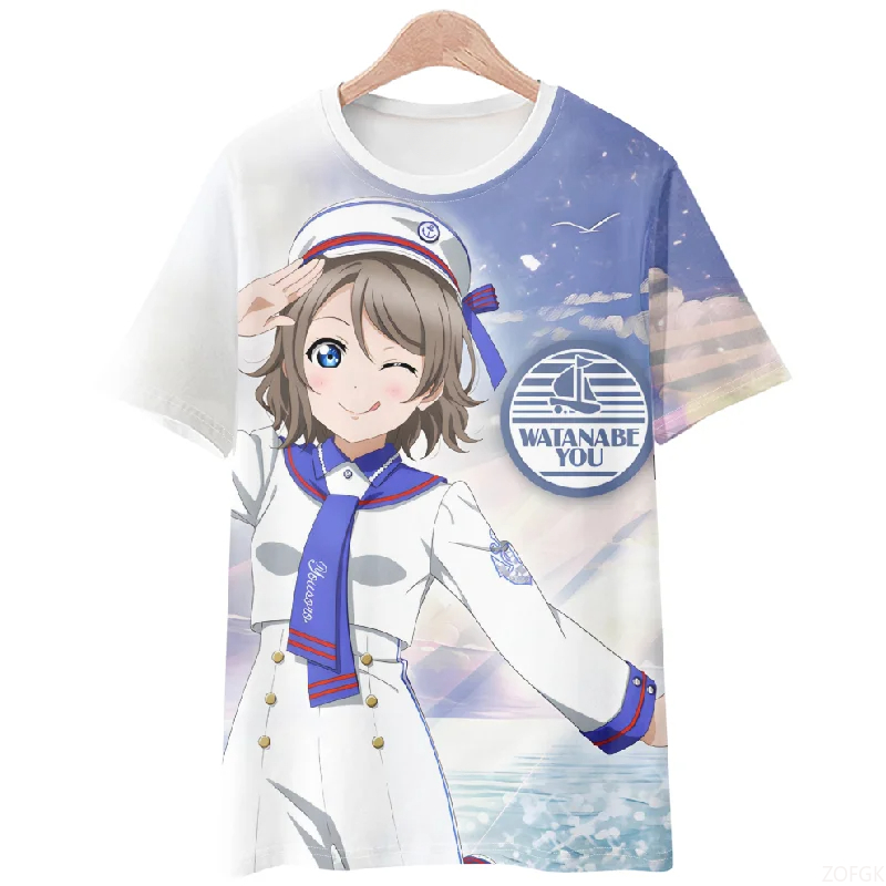 New hot selling summer 3D anim - огляд і ціна Anime Merchandise Clothes
